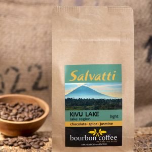 Light roasted coffee beans “Kivu Lake” 250g