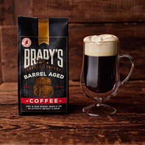 Brady’s Coffee Barrel Aged Irish Whiskey Coffee 227g Ground Coffee