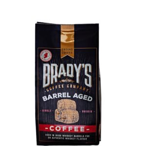 Brady’s Coffee Barrel Aged Irish Whiskey Coffee 227g Ground Coffee